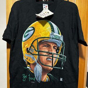 Vintage Brett Favre Packers Tee - Never Worn with original tag from the 90s